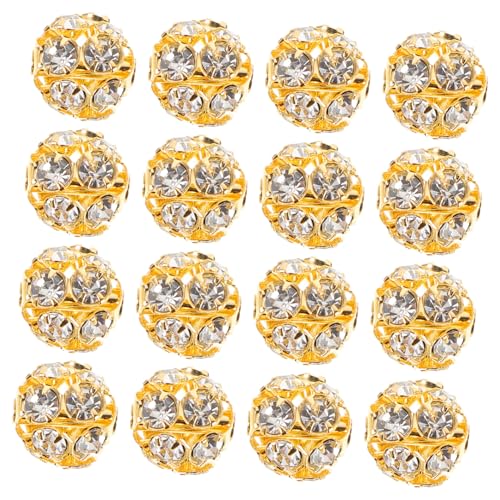 Gadpiparty 50 Stück Hohle Perlen Abstandsperlen Perlen Für Schmuck Diy Perlen Basteln Perlen Zum Basteln Von Schmuck Perlen Zur Herstellung Von Armbändern Diy Charms Perlen Legierung Golden von Gadpiparty