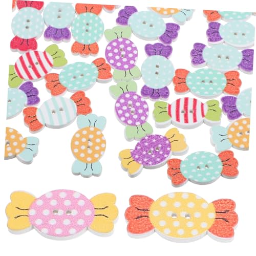 Gadpiparty 50 Stück Holzknopfdekoration Diy-knöpfe Party Mit Farbig Stich Für Handwerk Formen Neuheit-schaltfläche Handgefertigt Farben Kinderknöpfe Bastelknöpfe Tasten Gadpiparty 50 Stück Holzknopfdekoration Diy-knöpfe Party Mit Farbig Stich Für Handwerk Formen Neuheit-schaltfläche Handgefertigt Farben Kinderknöpfe Bastelknöpfe Tasten von Gadpiparty