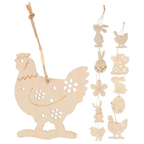 Gadpiparty 50 Stück Holzscheiben zum Basteln Natürliche Holzchips mit Hasen und Eiformen Unbemalt DIY Holzdeko für Osterfest Malspaß Langlebige Holzanhänger Aufhängeschnur Gadpiparty 50 Stück Holzscheiben zum Basteln Natürliche Holzchips mit Hasen und Eiformen Unbemalt DIY Holzdeko für Osterfest Malspaß Langlebige Holzanhänger Aufhängeschnur von Gadpiparty