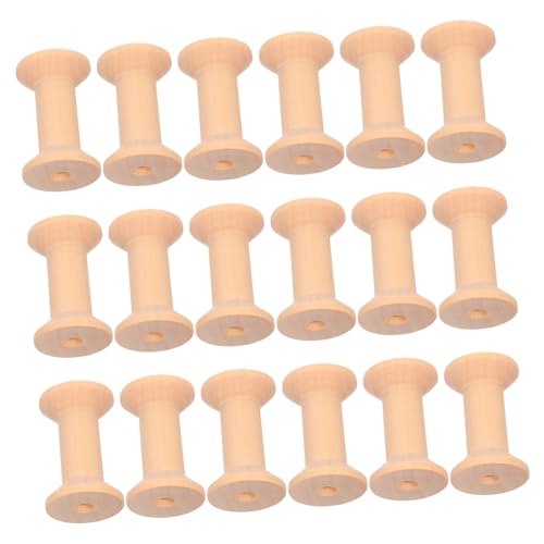 Gadpiparty 50 Stück Holzspulen für Basteln Stabile Basis Unvollendete Rustikale Holzdrahtspulen für Makramee Garn Schmuckherstellung DIY Projekte Gadpiparty 50 Stück Holzspulen für Basteln Stabile Basis Unvollendete Rustikale Holzdrahtspulen für Makramee Garn Schmuckherstellung DIY Projekte von Gadpiparty
