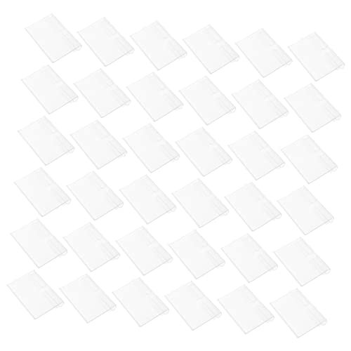 Gadpiparty 50 Stück Pack Preisetikettenhalter Transparente Etikettenständer für Supermärkte und Geschäfte Multifunktionale Preisschildanzeigen Robuste Materialqualität Einfache Nutzung und von Gadpiparty