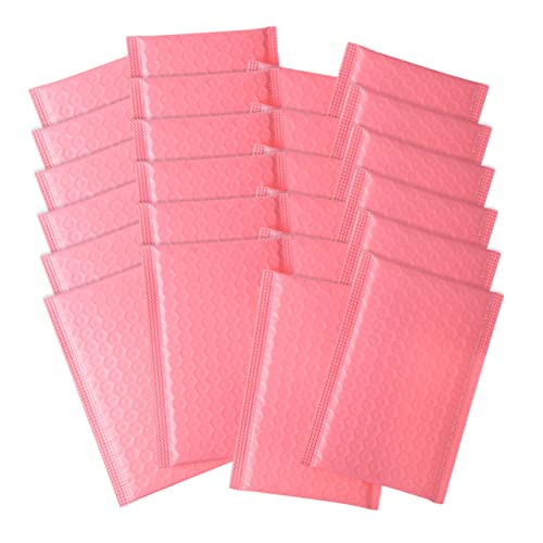Gadpiparty 50 Stück Padded Versandtaschen mit Luftpolsterung Dicke Selbstklebende Verpackungsbeutel für Kleine Unternehmen und Rosa Robust und Reißfest von Gadpiparty