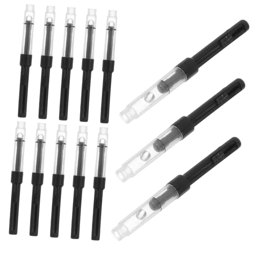 Gadpiparty 50 Stück Rotierender Tintenabsorber Flasche Universal- Twist Wieder Auffüllbar Füllfederhalter Für Männer Nachfüllung Füller Tintenstifte Zum Zeichnen Black Plastik Gadpiparty 50 Stück Rotierender Tintenabsorber Flasche Universal- Twist Wieder Auffüllbar Füllfederhalter Für Männer Nachfüllung Füller Tintenstifte Zum Zeichnen Black Plastik von Gadpiparty