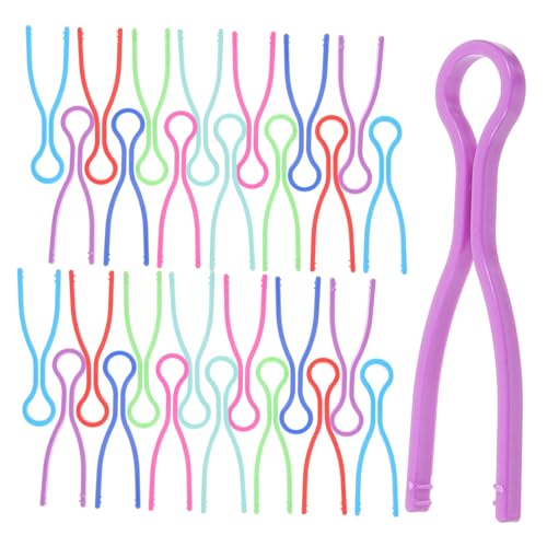 Gadpiparty 50 Stück Spulenhalter Clips Praktische Nähwerkzeug Zubehör für Fadenspulen Leichte und Bruchsichere Clips für Diy Näh und Quiltprojekte für Anfänger und Profis von Gadpiparty