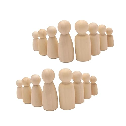 Gadpiparty 50 Stück Teiliges Diy Holzpuppen mit Kunststoffbox Kleine Bemalbare Holzfiguren für Puppenhaus Dekoration Ungiftige Holzfiguren zum Basteln und Kreativen Malen Hellgelb Gadpiparty 50 Stück Teiliges Diy Holzpuppen mit Kunststoffbox Kleine Bemalbare Holzfiguren für Puppenhaus Dekoration Ungiftige Holzfiguren zum Basteln und Kreativen Malen Hellgelb von Gadpiparty