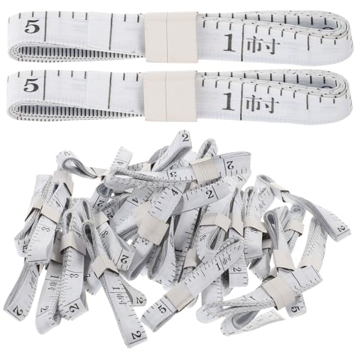 Gadpiparty 50 Stück Teiliges Flexibles Maßband mit Zollskala Vielseitig Einsetzbar für Nähen Körper Stoffmessungen Kompakt und Leicht für Zuhause und Unterwegs Zufällige Zufällige Farbe Gadpiparty 50 Stück Teiliges Flexibles Maßband mit Zollskala Vielseitig Einsetzbar für Nähen Körper Stoffmessungen Kompakt und Leicht für Zuhause und Unterwegs Zufällige Zufällige Farbe von Gadpiparty