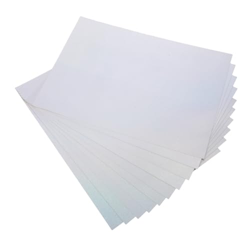 Gadpiparty 50 Stück Teiliges Holografisches mit Metallischem Schimmereffekt Vielseitiges Bastelpapier mit Vielfältigen Mustern Kompatibel mit Druckern für Scrapbooking Diy-kunstprojekte für von Gadpiparty