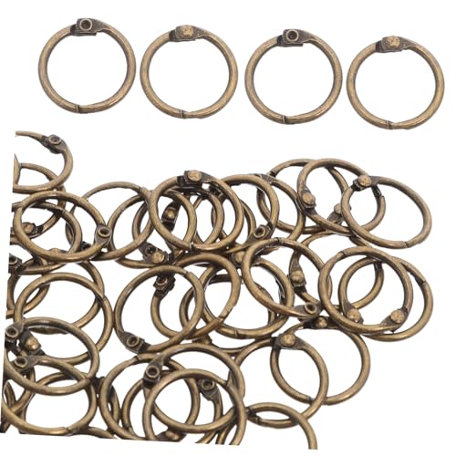 Gadpiparty 50 Stück Teiliges Metall buchbinderinge Scharnierbare Schnell zu Öffnende Binder ringe aus Stahl für Notizbücher Planer und Karteikarten Sichere Flexible Seitenverwaltung für Gadpiparty 50 Stück Teiliges Metall buchbinderinge Scharnierbare Schnell zu Öffnende Binder ringe aus Stahl für Notizbücher Planer und Karteikarten Sichere Flexible Seitenverwaltung für von Gadpiparty