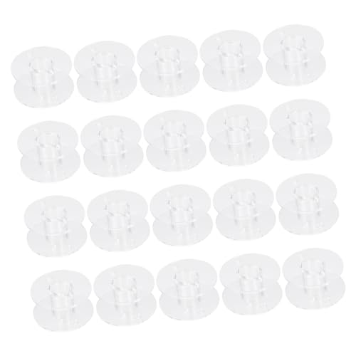 Gadpiparty 50 Stück Teiliges Nähmaschinenspulen Transparente Haushalts Bobbins aus Gesundem Material Langlebig und Platzsparend Nähzubehör für Vielseitige Nähmaschinenanwendung Gadpiparty 50 Stück Teiliges Nähmaschinenspulen Transparente Haushalts Bobbins aus Gesundem Material Langlebig und Platzsparend Nähzubehör für Vielseitige Nähmaschinenanwendung von Gadpiparty