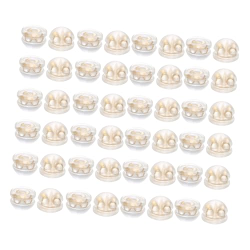 Gadpiparty 50 Stück Teiliges Ohrstecker Verschlüsse aus Kupfer und Silikon Gepolsterte Ohrstecker Rücken Komfortabel und Langlebig Passend für Standard für Damen Zubehör Gadpiparty 50 Stück Teiliges Ohrstecker Verschlüsse aus Kupfer und Silikon Gepolsterte Ohrstecker Rücken Komfortabel und Langlebig Passend für Standard für Damen Zubehör von Gadpiparty
