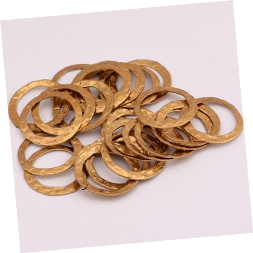 Gadpiparty 50 Stück Teiliges Umweltfreundliche Kupferringe ohne Geprägte Runde Ohrring pendants für DIY Schmuckzubehör Filigrane Anhängerrahmen für Charms und Bastelarbeiten Gadpiparty 50 Stück Teiliges Umweltfreundliche Kupferringe ohne Geprägte Runde Ohrring pendants für DIY Schmuckzubehör Filigrane Anhängerrahmen für Charms und Bastelarbeiten von Gadpiparty
