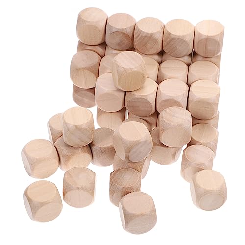 Gadpiparty 50 Stück Unbemalte Holzwürfel DIY Bastelmaterial für Kreative Spiele Bemalbare Holzspielwürfel Fantasie und Feinmotorik Gadpiparty 50 Stück Unbemalte Holzwürfel DIY Bastelmaterial für Kreative Spiele Bemalbare Holzspielwürfel Fantasie und Feinmotorik von Gadpiparty