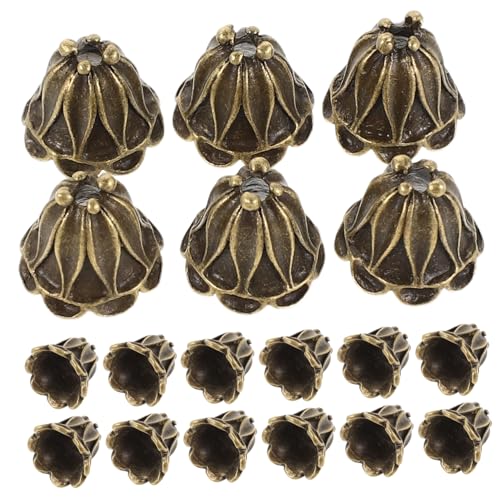 Gadpiparty 50 Stück Vintage Metall Blumen Perlenkappen mit Filigranem Design Blütenförmige Spacer Endkappen für DIY Schmuckherstellung Geeignet für Armbänder Halsketten und Ohrringe Gadpiparty 50 Stück Vintage Metall Blumen Perlenkappen mit Filigranem Design Blütenförmige Spacer Endkappen für DIY Schmuckherstellung Geeignet für Armbänder Halsketten und Ohrringe von Gadpiparty