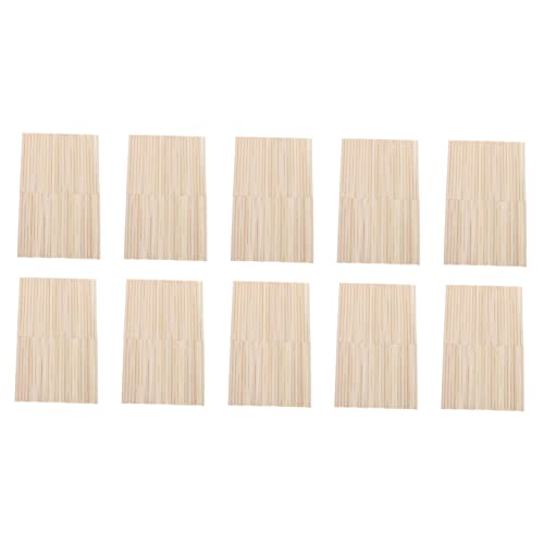 Gadpiparty 500 Stück Diy Holzstile für Natürliche Holzstäbe zum Basteln Eiscreme für Wiederverwendbare Handgefertigte Holzstäbchen Gadpiparty 500 Stück Diy Holzstile für Natürliche Holzstäbe zum Basteln Eiscreme für Wiederverwendbare Handgefertigte Holzstäbchen von Gadpiparty