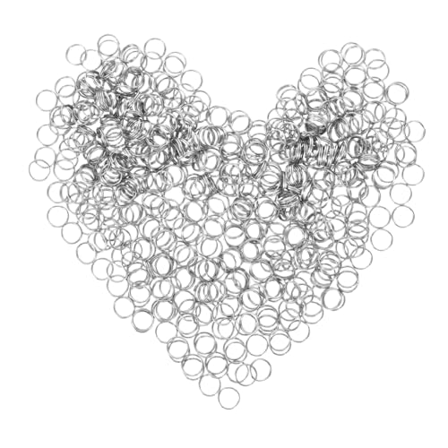 Gadpiparty 500 Stück Kleine Schmuck Verschlüsse Offene Verbindungselemente für Schlüsselringe Armbänder Ohrringe Robuste Diy Bastelwerkzeuge für Schmuckherstellung und Reparaturen von Gadpiparty