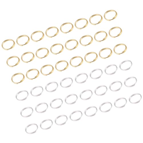 Gadpiparty 500 Stück Öffnungsringe Schmuckzubehör für Diy und Armbänder Mischfarben Runde Form Doppelte Kreise für Schmuckherstellung Gadpiparty 500 Stück Öffnungsringe Schmuckzubehör für Diy und Armbänder Mischfarben Runde Form Doppelte Kreise für Schmuckherstellung von Gadpiparty