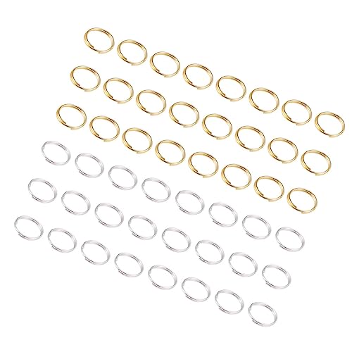 Gadpiparty 500 Stück Offene Ringe für Schmuckzubehör Bunte Diy Schmuckherstellung mit Runden Doppelkreis Ringen für Ohrringe und Kreative Projekte Gadpiparty 500 Stück Offene Ringe für Schmuckzubehör Bunte Diy Schmuckherstellung mit Runden Doppelkreis Ringen für Ohrringe und Kreative Projekte von Gadpiparty