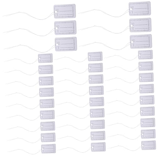 Gadpiparty 500 Stück Papier Preisschilder Einzelhandels Schmuckschilder Kleidungsschilder Einfarbig Zum Ausstellen Farbige Hängeetiketten Kleiderschilder Blanke Preisschilder von Gadpiparty