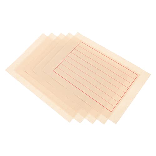 Gadpiparty 50Blätter Kalligraphiepapier Hochwertiges Reispapier für Kalligraphie für Pinsel Stifte und Aquarell für Anfänger Chinesischen Gadpiparty 50Blätter Kalligraphiepapier Hochwertiges Reispapier für Kalligraphie für Pinsel Stifte und Aquarell für Anfänger Chinesischen von Gadpiparty