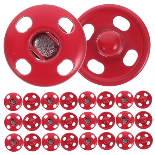 Gadpiparty 50Paar Metall Druckknopfverschluss Kreativer Schnappverschluss für Kleidung Multifunktionale Anwendung Unsichtbare Nähknöpfe Langlebig und Rostfrei Gadpiparty 50Paar Metall Druckknopfverschluss Kreativer Schnappverschluss für Kleidung Multifunktionale Anwendung Unsichtbare Nähknöpfe Langlebig und Rostfrei von Gadpiparty