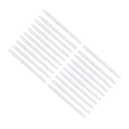 Gadpiparty 50Stücke Stiftkoffer aus Material Ergonomische Leere Stifthülsen für Schule und Büro Wiederverwendbare Stifthalter für Kreative Anwendungen Transparent und Leicht von Gadpiparty