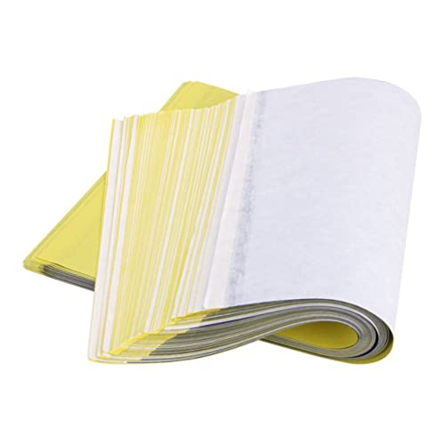 Gadpiparty 50Stücke Wärmeübertragungspapier Wiederverwendbares Schablonenpapier für Thermokopiergerät und Nadeldrucker Speziell Beschichtet Schutz von Händen und Kleidung Gadpiparty 50Stücke Wärmeübertragungspapier Wiederverwendbares Schablonenpapier für Thermokopiergerät und Nadeldrucker Speziell Beschichtet Schutz von Händen und Kleidung von Gadpiparty