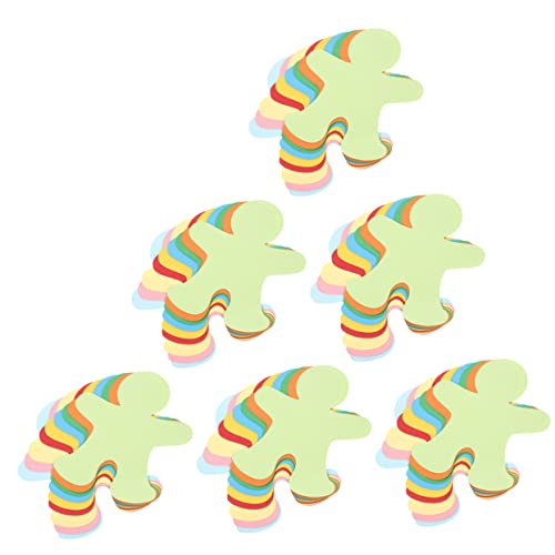 Gadpiparty 54 Stück Teiliges Bunte Papierschnitte Wanddekoration DIY Papierfiguren Niedliche Cartoon Formen für Klassenzimmer Schlafzimmer Bastelprojekte und Scrapbooking von Gadpiparty