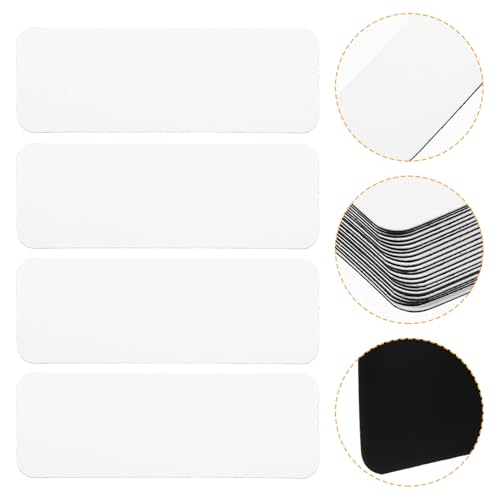 Gadpiparty 54Stücke Magnetische Whiteboard Etiketten Trocken Abwischbar Flexible Namensschilder für Bürobedarf für Klassenzimmer und Zuhause von Gadpiparty
