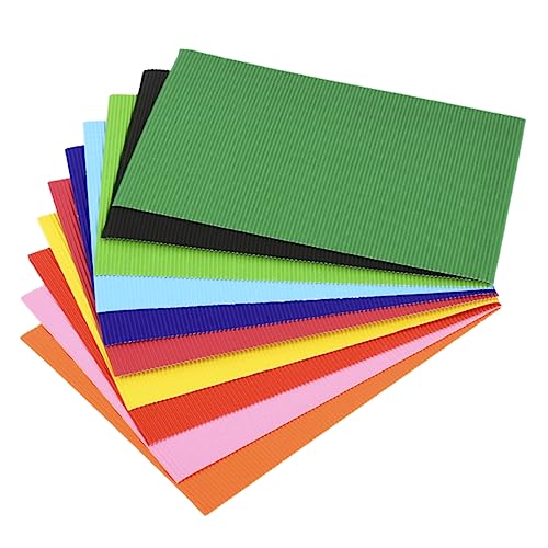Gadpiparty 56 Stück Teiliges Diy Papier Bunte Wellpappe für Basteln und Origami Gemischte Farben für Kunstprojekte und Klassenzimmeraktivitäten Gadpiparty 56 Stück Teiliges Diy Papier Bunte Wellpappe für Basteln und Origami Gemischte Farben für Kunstprojekte und Klassenzimmeraktivitäten von Gadpiparty