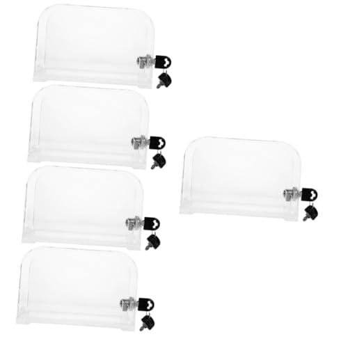 Gadpiparty 5Er-Packung Visitenkartenetui Inhaber sparen sperren retro blinken Broschüre Visitenkartenhalter-Organizer praktisches Kartenetui Behälter für Bürokarten Geschäftsleiter Acryl Gadpiparty 5Er-Packung Visitenkartenetui Inhaber sparen sperren retro blinken Broschüre Visitenkartenhalter-Organizer praktisches Kartenetui Behälter für Bürokarten Geschäftsleiter Acryl von Gadpiparty