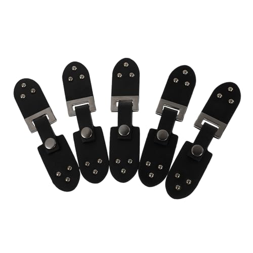 Gadpiparty 5Stücke Mantel Knopfset Kunstleder Teilig Robust und Langlebig für Mäntel Windjacken und Strickjacken Dekoration für Kleidung und Gürtelschnallen von Gadpiparty
