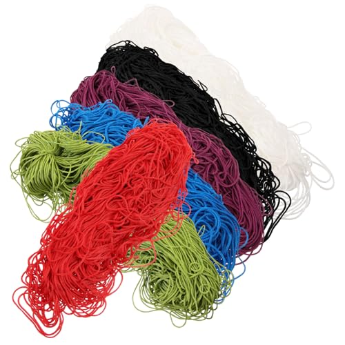 Gadpiparty 6 Eisseiden Häkelgarn Häkeln Für Anfänger Deckengarn Dickes Multifunktions Strickgarn Mützenwebgarn Dickes Haar Mehrzweck DIY Garn Häkelfaden Polyester von Gadpiparty