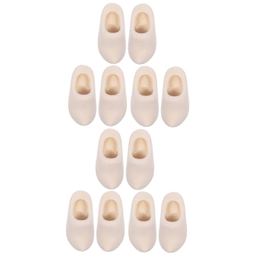 Gadpiparty 6 Paare Miniatur Holzschuhe Unlackierte Puppenhaus Deko Handgefertigte Holz Klompen für DIY Basteln und Miniatur Szenen Zubehör Gadpiparty 6 Paare Miniatur Holzschuhe Unlackierte Puppenhaus Deko Handgefertigte Holz Klompen für DIY Basteln und Miniatur Szenen Zubehör von Gadpiparty
