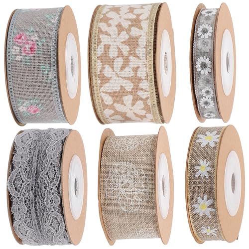 Gadpiparty 6 Rollen Blumenband Farbig Wickeln Verpackung Party-packband Geschenkband Diy -handwerksband Band Zum Verpacken Valentinstag Bänder Kranzbänder Bänder Zum Basteln Polyester Gadpiparty 6 Rollen Blumenband Farbig Wickeln Verpackung Party-packband Geschenkband Diy -handwerksband Band Zum Verpacken Valentinstag Bänder Kranzbänder Bänder Zum Basteln Polyester von Gadpiparty