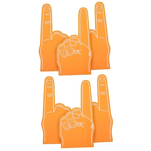 Gadpiparty 6 STK Schaumfinger Schäumt Finger Schwarzer Bommel Zeigefinger Finger Aus Baseballschaum Handschuhe Aus Schaumstoff Cheerleading-Zeug Schaumstofffinger Leer Tragbar Kind Gadpiparty 6 STK Schaumfinger Schäumt Finger Schwarzer Bommel Zeigefinger Finger Aus Baseballschaum Handschuhe Aus Schaumstoff Cheerleading-Zeug Schaumstofffinger Leer Tragbar Kind von Gadpiparty