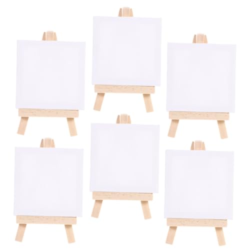 Gadpiparty 6 Sätze Dekorative Mini Staffelei mit Teiliges DIY Malwerkzeug für Hobbykünstler für Öl und Aquarellmalerei Praktische Tischdekoration Gadpiparty 6 Sätze Dekorative Mini Staffelei mit Teiliges DIY Malwerkzeug für Hobbykünstler für Öl und Aquarellmalerei Praktische Tischdekoration von Gadpiparty