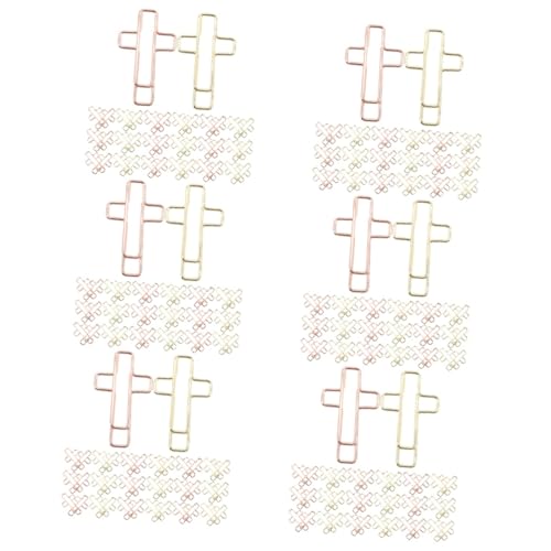 Gadpiparty 6 Sätze Kreuzclip Herz Süße Büroklammern Hochzeit Große Kreuzförmige Büroklammern Büro Büroklammern Blau Kreuz Büroklammern Lustige Papierclips Geformt Silber Eisen 100 Stück * 6 von Gadpiparty
