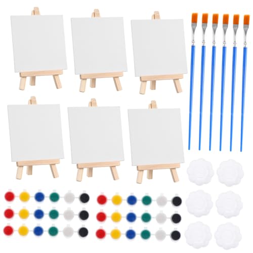 Gadpiparty 6 Sätze Mini-ölgemäldetafel Malleinwand Für Kleine Staffeleien Zum Malen Mini-malset Massenhandwerk Für Party Malleinwände Zum Malen -malset Für Stoff Gadpiparty 6 Sätze Mini-ölgemäldetafel Malleinwand Für Kleine Staffeleien Zum Malen Mini-malset Massenhandwerk Für Party Malleinwände Zum Malen -malset Für Stoff von Gadpiparty