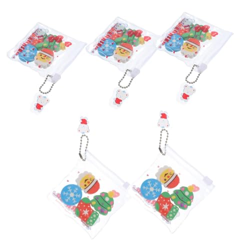 Gadpiparty 6 Sätze Teiliges Mini Weihnachtsradiergummis Kleine Leichte Radiergummis mit Süßen Xmas Motiven Tragbar für Schüler Praktische Schreibwaren und Festliche Dekoration Gadpiparty 6 Sätze Teiliges Mini Weihnachtsradiergummis Kleine Leichte Radiergummis mit Süßen Xmas Motiven Tragbar für Schüler Praktische Schreibwaren und Festliche Dekoration von Gadpiparty