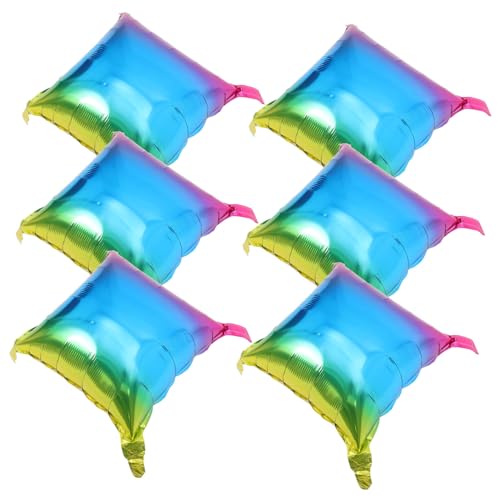 Gadpiparty 6 Stück Alles Zum Jubiläumsballons Folienballon Kleine Luftballons Quadratischer Ballon Geburtstagsballons Aus Aluminium Aluminiumfolie Gadpiparty 6 Stück Alles Zum Jubiläumsballons Folienballon Kleine Luftballons Quadratischer Ballon Geburtstagsballons Aus Aluminium Aluminiumfolie von Gadpiparty