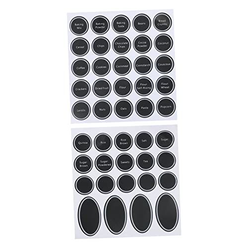 Gadpiparty 6 Stück Beschriftungsaufkleber für Gewürzgläser Wasserdichte Tafelaufkleber zur Klassifizierung für Küche Büro Selbstklebende Etiketten für Beschriftung Gadpiparty 6 Stück Beschriftungsaufkleber für Gewürzgläser Wasserdichte Tafelaufkleber zur Klassifizierung für Küche Büro Selbstklebende Etiketten für Beschriftung von Gadpiparty