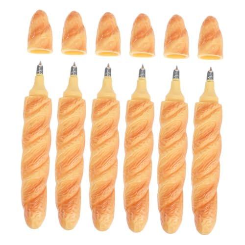 Gadpiparty 6 Stück Brot-kugelschreiber Realistisch Geformt als Baguette und Croissant Kreative Schreibstifte für Büro Schule und Party Leicht Tragbar Geschenkidee für Schüler und Erwachsene Gadpiparty 6 Stück Brot-kugelschreiber Realistisch Geformt als Baguette und Croissant Kreative Schreibstifte für Büro Schule und Party Leicht Tragbar Geschenkidee für Schüler und Erwachsene von Gadpiparty
