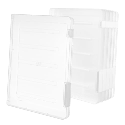 Gadpiparty 6 Stück Dokumentenbox Transparent mit Deckel Kunststoff Dokumentenhalter für Büro Schule und Zuhause zur Papieraufbewahrung und Organisationshilfe Gadpiparty 6 Stück Dokumentenbox Transparent mit Deckel Kunststoff Dokumentenhalter für Büro Schule und Zuhause zur Papieraufbewahrung und Organisationshilfe von Gadpiparty