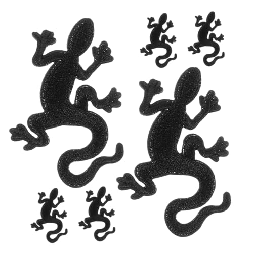 Gadpiparty 6 Stück Einzigartige Gecko-stickerei-aufnäher, Dekorative Aufnäher Für Kleidung, Diy-kleidungsapplikation Für Jacken, Hüte, Taschen, Rucksackreparaturen, Kein Trägerkleber Gadpiparty 6 Stück Einzigartige Gecko-stickerei-aufnäher, Dekorative Aufnäher Für Kleidung, Diy-kleidungsapplikation Für Jacken, Hüte, Taschen, Rucksackreparaturen, Kein Trägerkleber von Gadpiparty