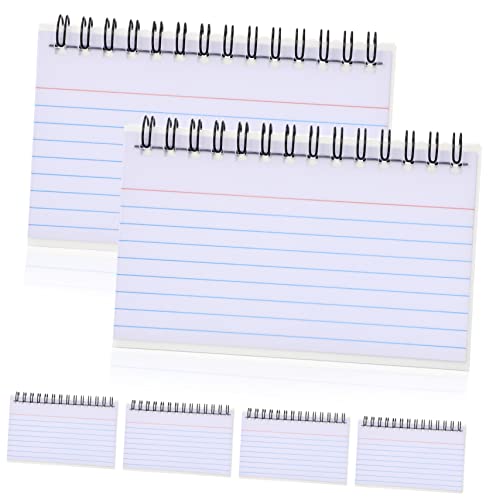 Gadpiparty 6 Stück Farbiges Spulenbuch kleiner weißer Notizblock Büro Memo Lernkarten Revision stationär Index notizbuch Taschen-Notizblöcke Hefte für die Schule Notizblock für Arbeit Papier Gadpiparty 6 Stück Farbiges Spulenbuch kleiner weißer Notizblock Büro Memo Lernkarten Revision stationär Index notizbuch Taschen-Notizblöcke Hefte für die Schule Notizblock für Arbeit Papier von Gadpiparty