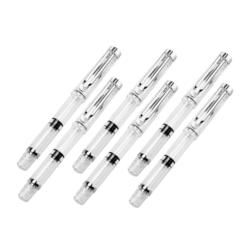 Gadpiparty 6 Stück Füllfederhalterpinsel Kalligrafiepinsel Stift Illustrationspinsel Tintenpinsel Stift Kalligrafie Werkzeuge Für Künstler Schriftzug Füllfederhalter Flexible Spitze von Gadpiparty