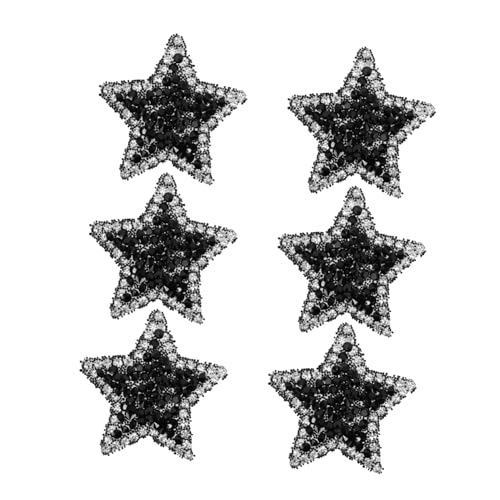 Gadpiparty Sternförmige Stoffflicken 6 Stücke Selbstgemacht Appliques für Kleidung Glitzernde Selbstklebende Patches zur Reparatur und Dekoration von Taschen und Mehr Gadpiparty Sternförmige Stoffflicken 6 Stücke Selbstgemacht Appliques für Kleidung Glitzernde Selbstklebende Patches zur Reparatur und Dekoration von Taschen und Mehr von Gadpiparty