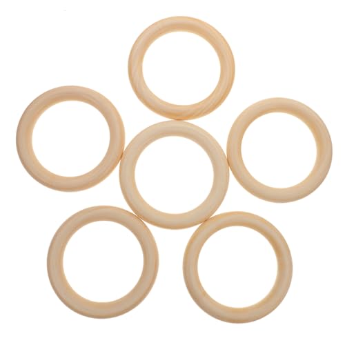Gadpiparty 6 Stück Holzringe Dekorative Anhängerringe Ringrohlinge Zur Schmuckherstellung DIY Ring Holzkreis Zum Basteln Rohling Kreisholz Unbehandelt Rohling Holzkreis Anhänger Gadpiparty 6 Stück Holzringe Dekorative Anhängerringe Ringrohlinge Zur Schmuckherstellung DIY Ring Holzkreis Zum Basteln Rohling Kreisholz Unbehandelt Rohling Holzkreis Anhänger von Gadpiparty