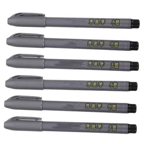 Gadpiparty 6 Stück Kalligraphie Stift Füllfederhalter Tintenpinsel Kalligraphie Marker Pinsel Tintenstift Für Anfänger Tintenmarker Gadpiparty 6 Stück Kalligraphie Stift Füllfederhalter Tintenpinsel Kalligraphie Marker Pinsel Tintenstift Für Anfänger Tintenmarker von Gadpiparty