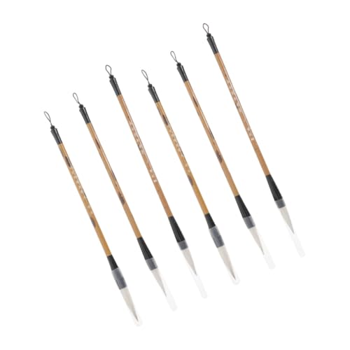 Gadpiparty 6 Stück Kalligraphie Wasserstift Schreiben Kalligraphiebürstenstifte Für Zeichnung Kursiv Kalligraphie -marker Pinsel Im Chinesischen Stil Natürlicher Pflaumen Bambus Gadpiparty 6 Stück Kalligraphie Wasserstift Schreiben Kalligraphiebürstenstifte Für Zeichnung Kursiv Kalligraphie -marker Pinsel Im Chinesischen Stil Natürlicher Pflaumen Bambus von Gadpiparty